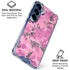Pink Camouflage Galaxy S25 Clear Case